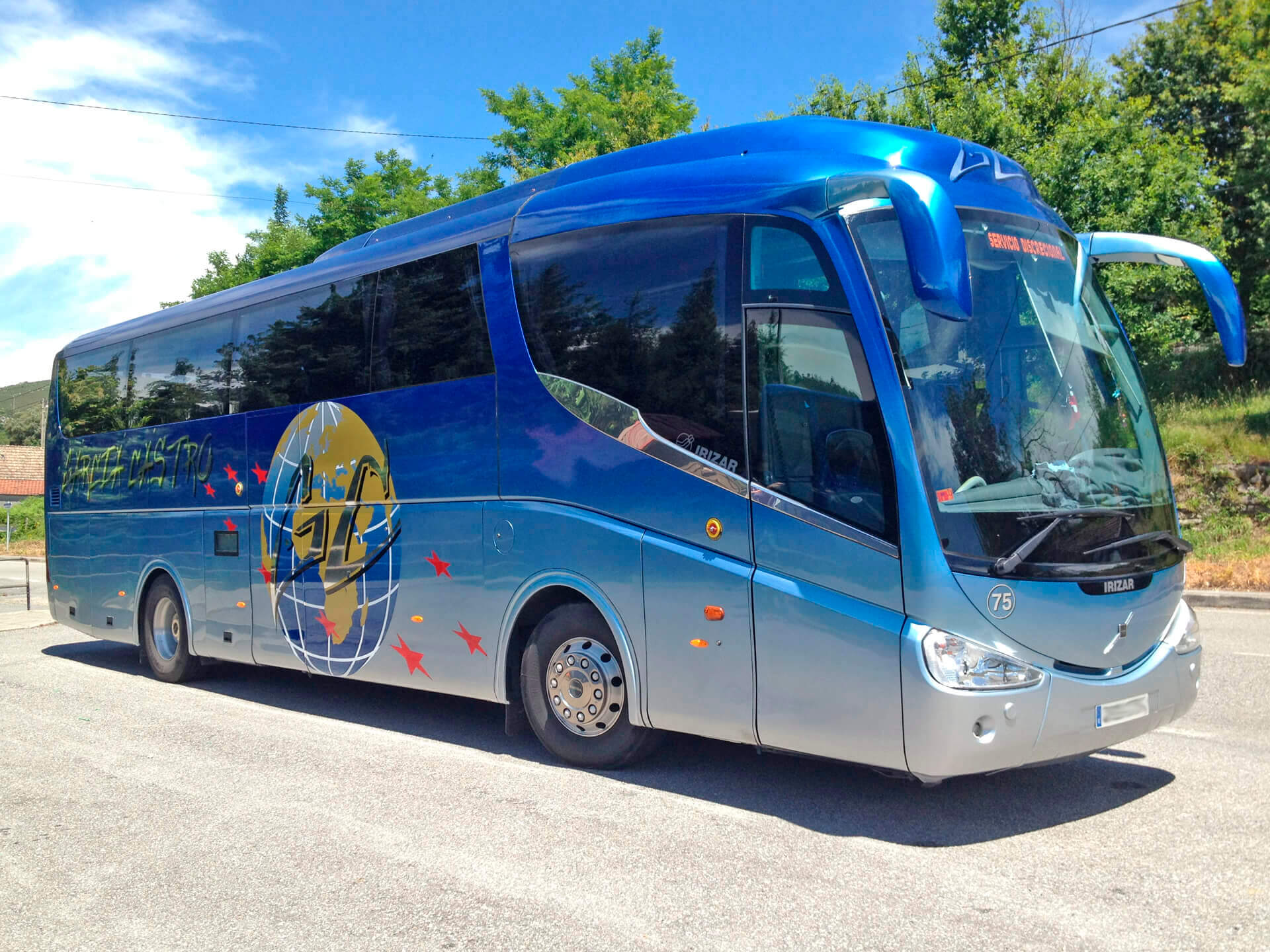 Autobuses para bodas, despedidas, excursiones o congresos